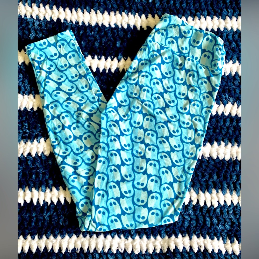 LuLaRoe OS Halloween Ghost Leggings